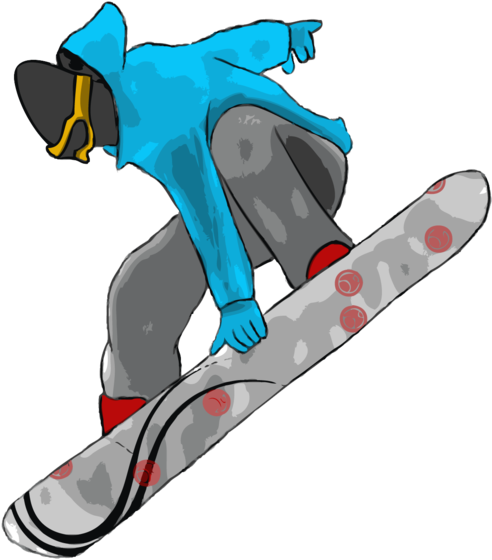 Snowboard Png (900x861), Png Download