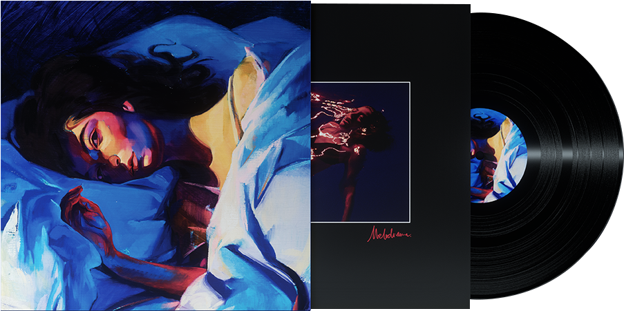 Melodrama Vinyl - Lorde Melodrama Blue Vinyl (1000x1000), Png Download