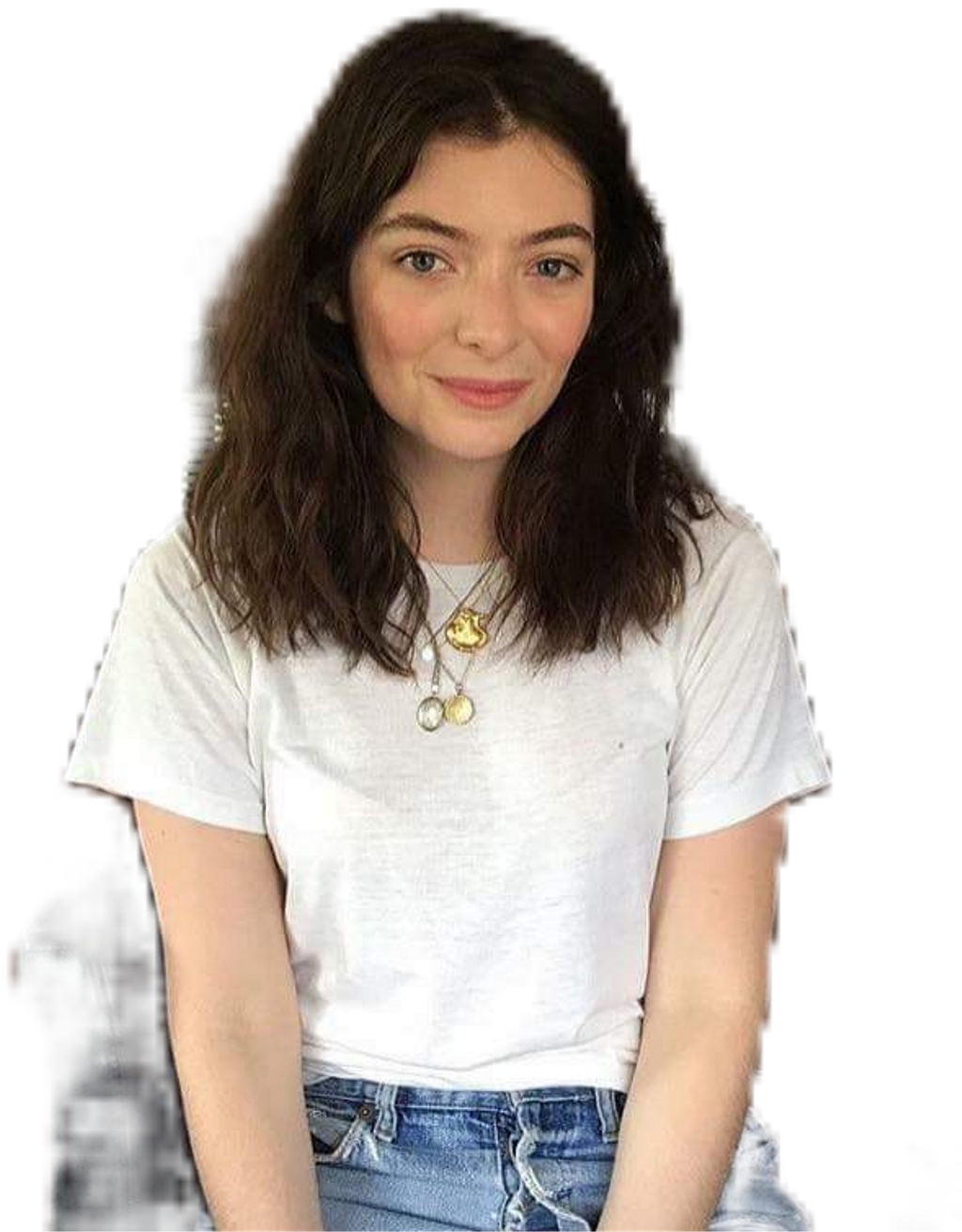 Lorde Sticker - Girl (1024x1311), Png Download