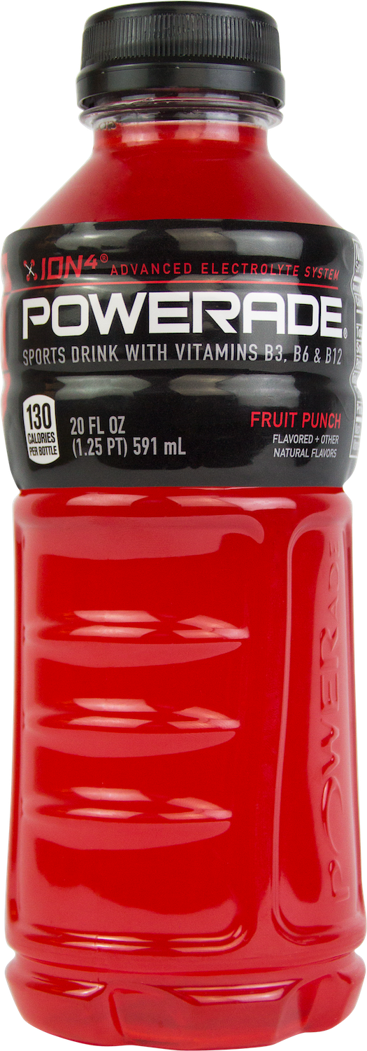 Powerade Fruit Punch - Nail Polish (525x1500), Png Download