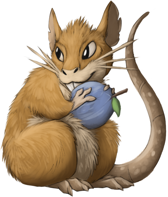 Matti-cate - Kangaroo Rat (610x719), Png Download