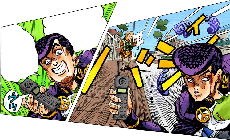 "hey, It's Josuke, Lemme Know What You Need - Cartoon (751x486), Png Download