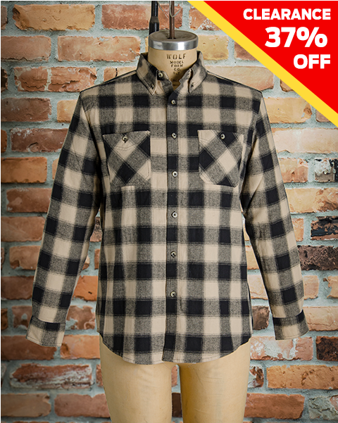 Men's Button Down Plaid Flannel Shirt - Shirt (600x600), Png Download