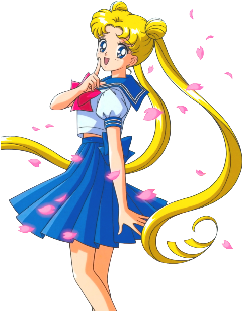 Usagi Tsukino Vector (500x636), Png Download