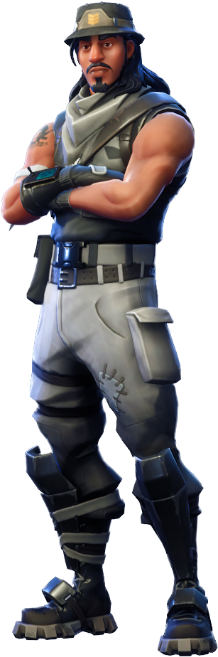 Scout Skin Fortnite Png (1100x1100), Png Download