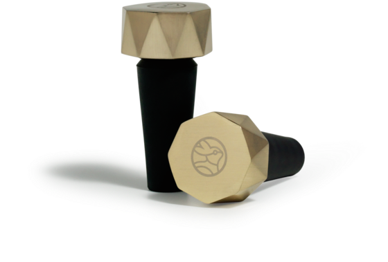 Bottle Stoppers - Gold - Rbt Stopper (600x600), Png Download