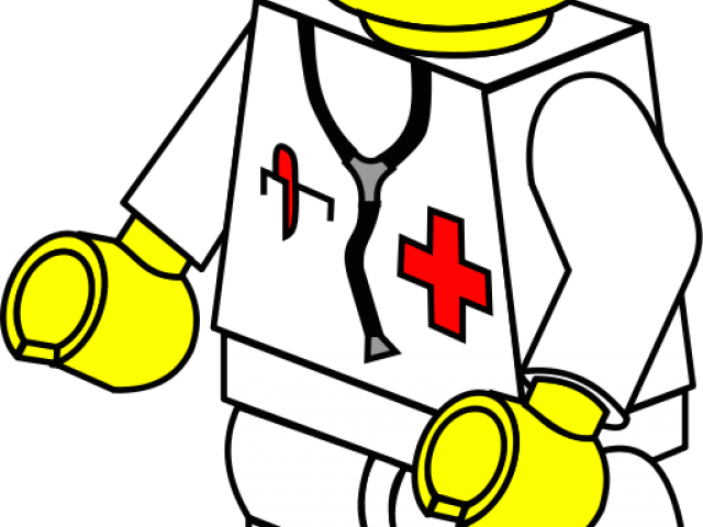 Lego Clipart Lego Head - Lego Doctor Clipart (640x480), Png Download
