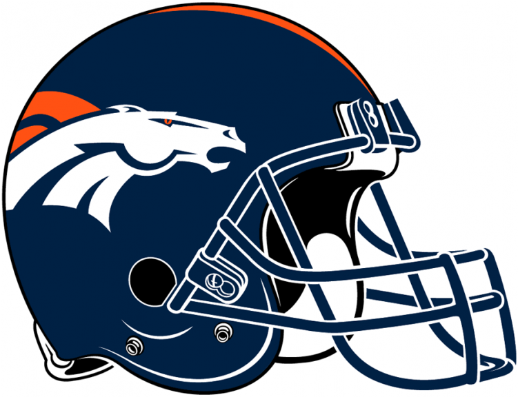 Denver Broncos Iron Ons - Minnesota Vikings Helmet (750x930), Png Download