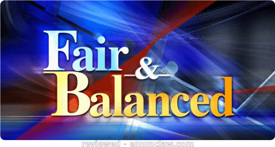Fair And Balanced (1024x554), Png Download