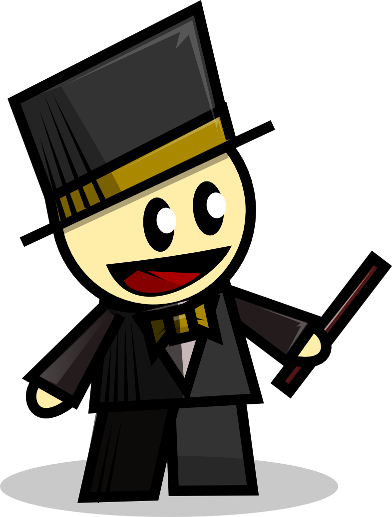 Magic Clipart Transparent - Cartoon Magician Clipart (785x1037), Png Download