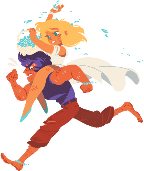 Training On Death Queen Island Has Its Perks For My - Illustration (500x736), Png Download