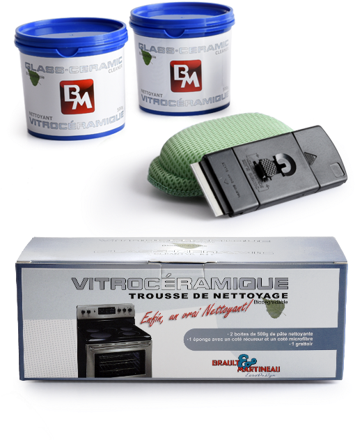 Image For Inoxia Glass-ceramic Cleaning Kit - Box (519x804), Png Download