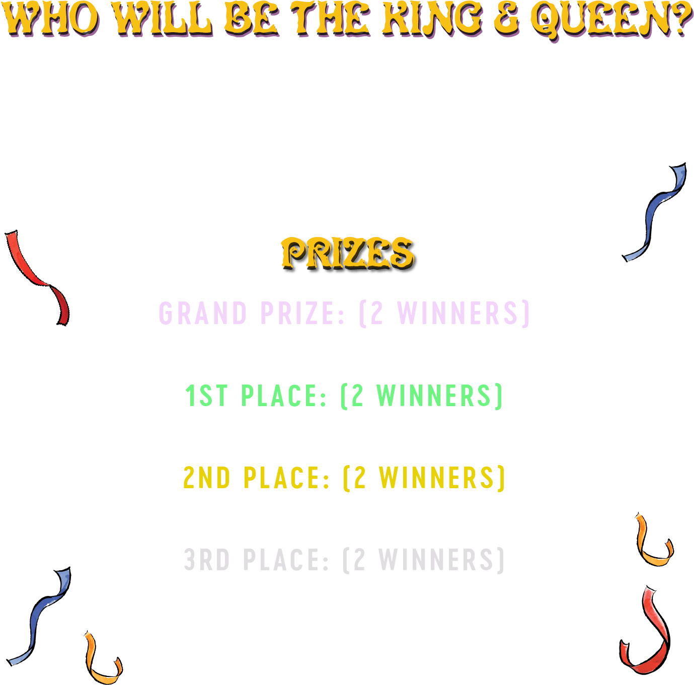 Who Will Be The King And Queen Of Mardi Gras Collect - Calligraphy (1458x1439), Png Download