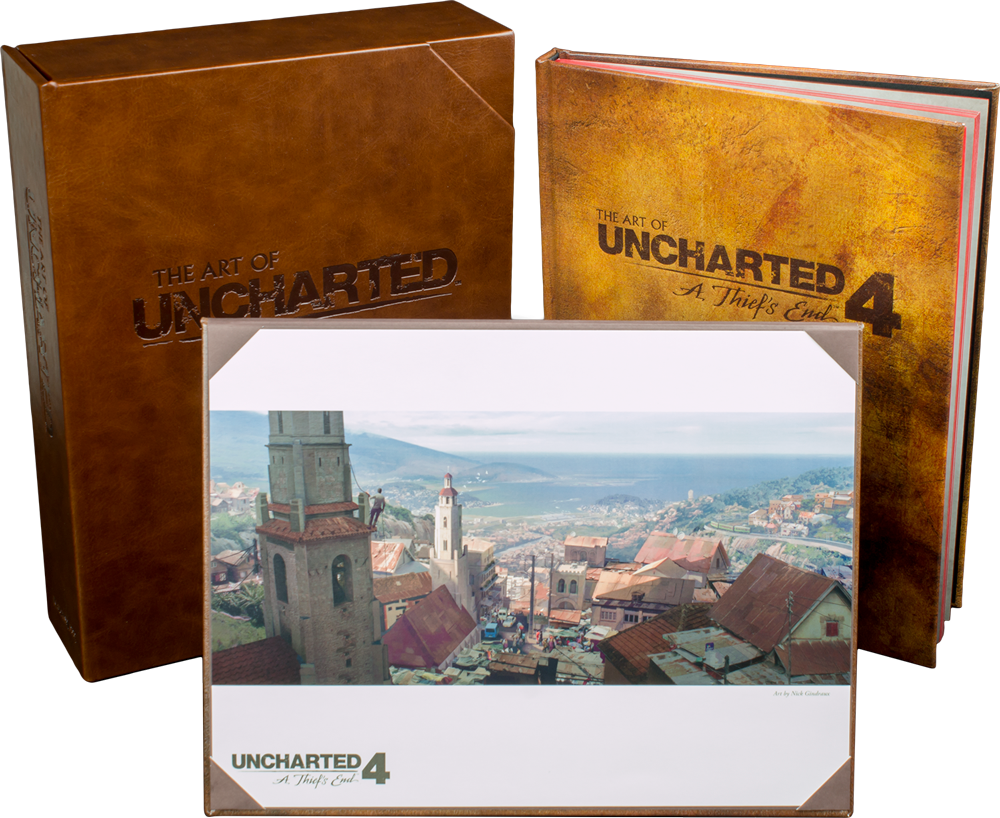 [ Img] - Uncharted 4 Limited Edition Art Book (1000x818), Png Download