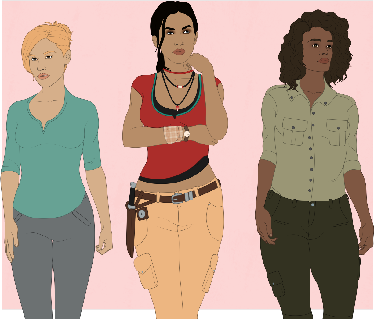 “ Uncharted 4 Story Dlc Idea - Standing (1280x1067), Png Download