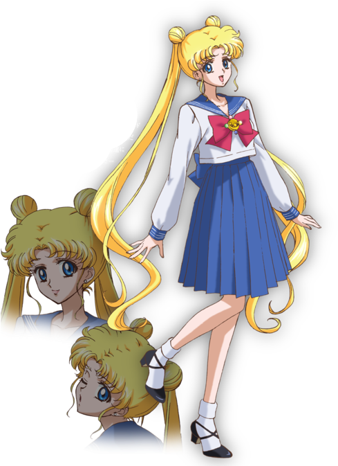 Sailor Moon Crystal - Pretty Guardian Sailor Moon Crystal Usagi (1045x672), Png Download