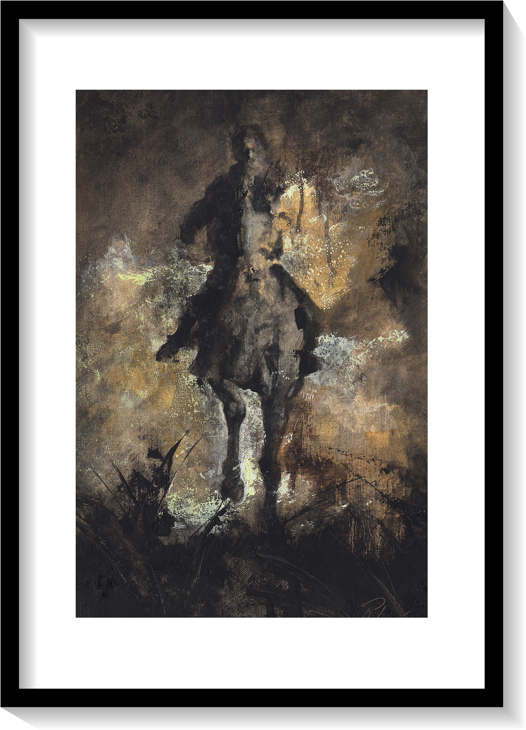 Fire Ride Ii - Picture Frame (1852x2537), Png Download