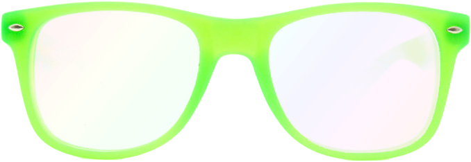 Next - Glasses Transparent Png Green (700x700), Png Download