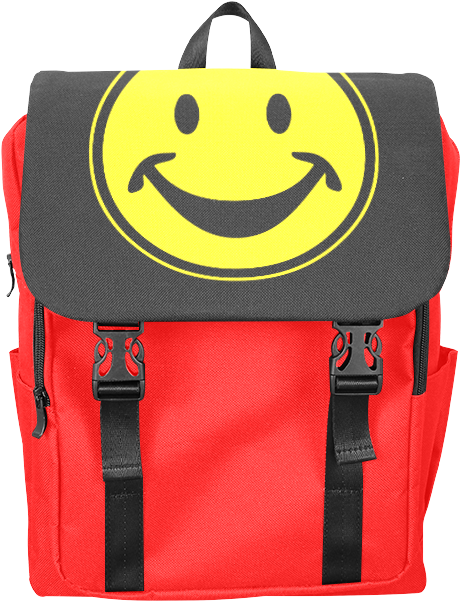 Funny Yellow Smiley For Happy People Casual Shoulders - Smiley (800x800), Png Download