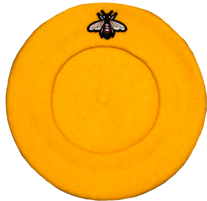 Bumblebee Beret In Yellow - Circle (1024x1024), Png Download