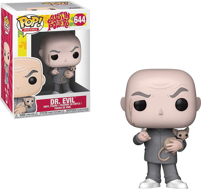 Evil - Austin Powers Pop Vinyl (709x709), Png Download