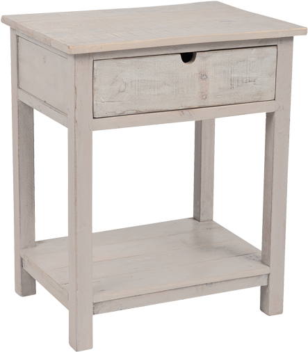 Cama Single Drawer Bedside Cabinet - Table (900x670), Png Download