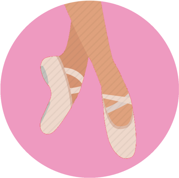 Ballet Beginners Class 4 - Ballet Flat (630x630), Png Download