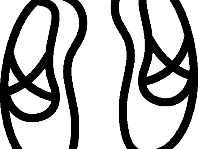 Ballet Shoes Icon Png (640x480), Png Download