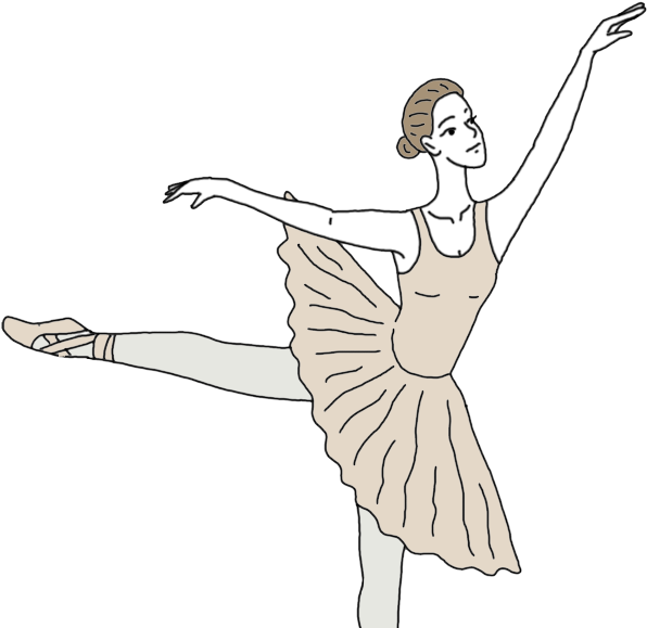 Ballet Shoes Dream Meaning - Ballet Dancer (600x600), Png Download