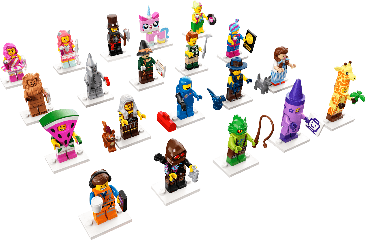 The Lego® Movie 2 - Lego Movie 2 Minifigures (800x600), Png Download