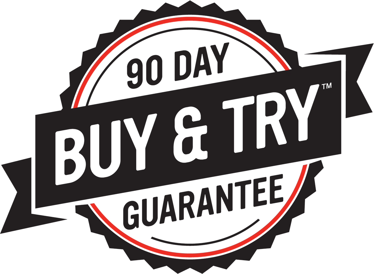 90 Day Buy And Try Logo - Illustration (1191x873), Png Download