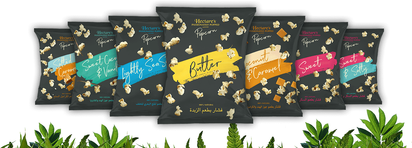 Hectares Popcorn (1366x515), Png Download