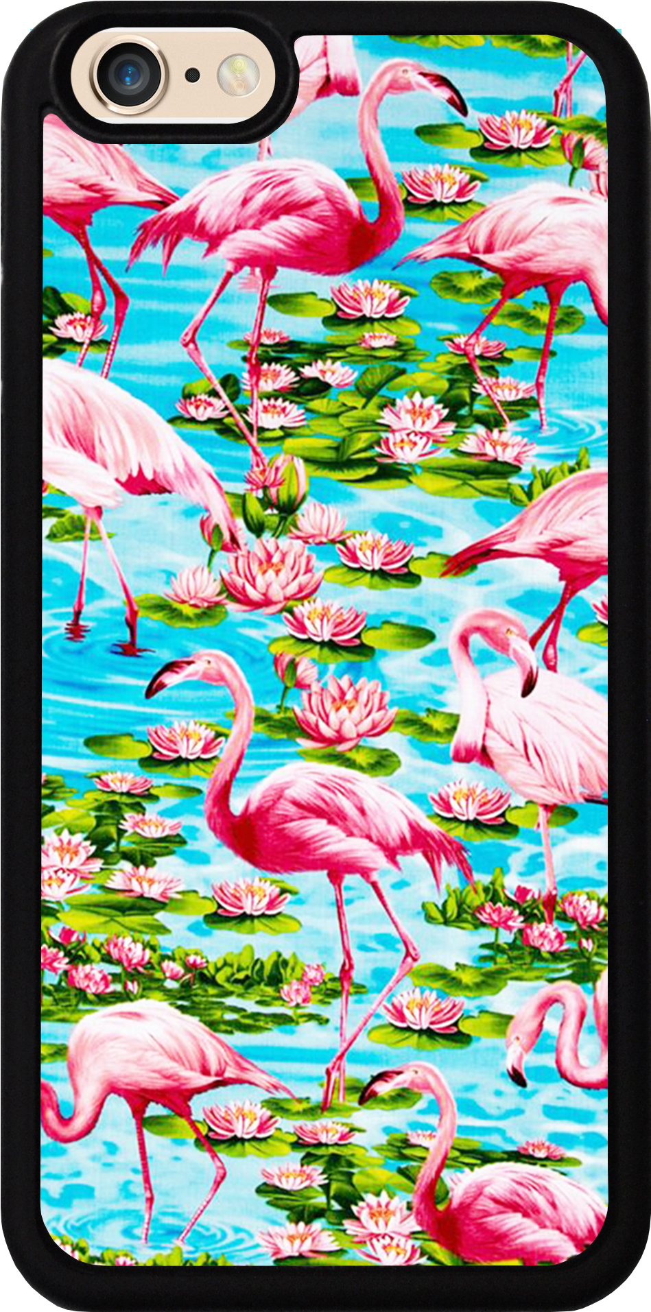 Pink Flamingo In The Water Case - Cute Baby Dogs (1141x2028), Png Download