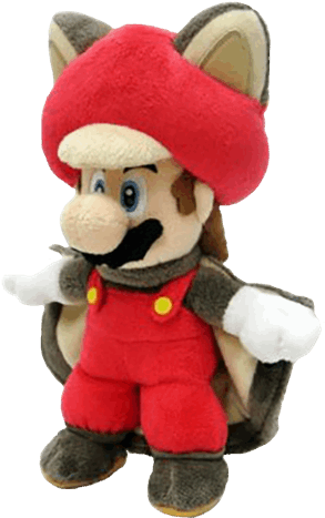 Flying Squirrel Mario 22cm Plush - Mario Squirrel (600x600), Png Download