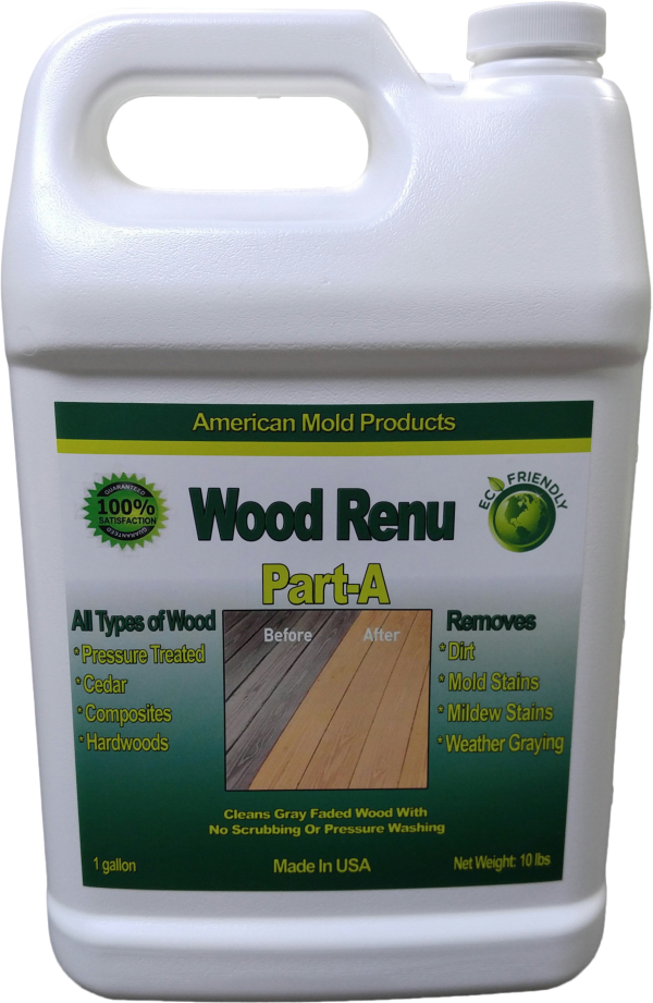 Wood Renu 1 Gallon - Environmentally Friendly (600x921), Png Download