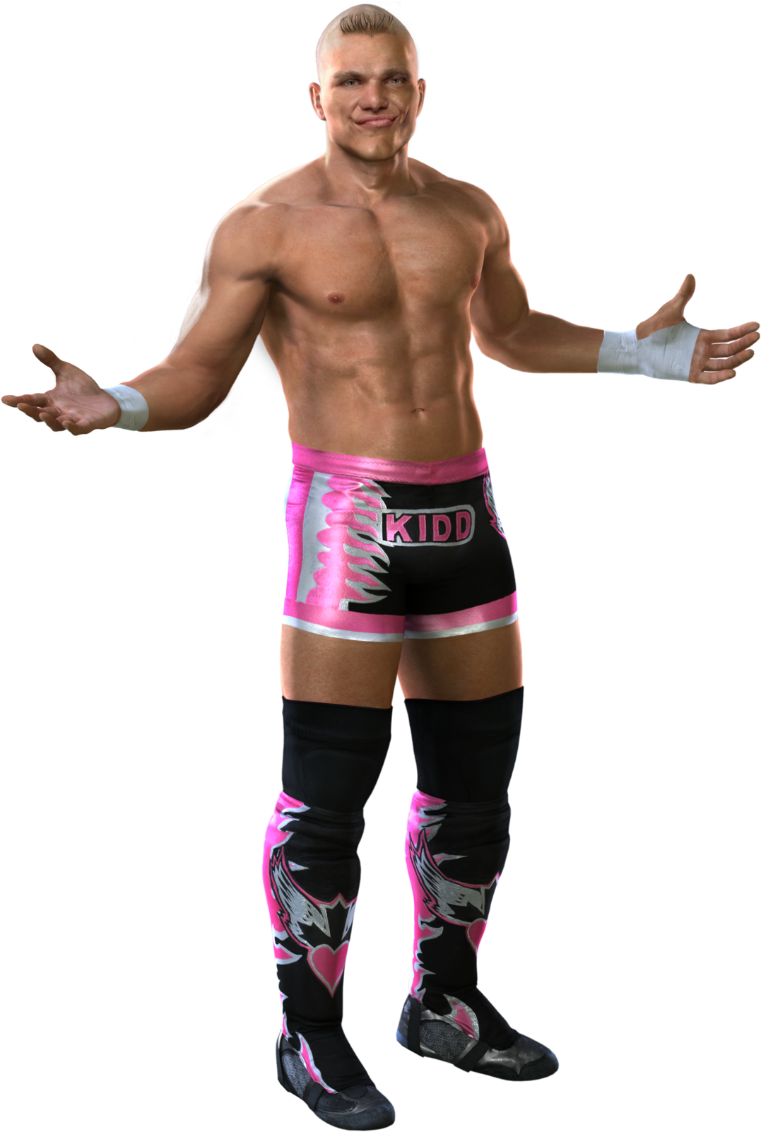 Photo Tysonkidd Svr2011 Render - Smackdown Vs Raw 2011 Tyson (1195x1643), Png Download
