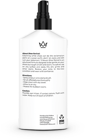 Trinova® Shoe Cleaner Kit - Glass Bottle (750x500), Png Download