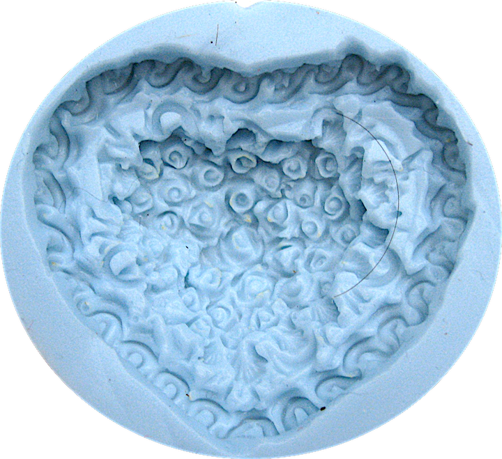 Rose Heart - Circle (720x659), Png Download