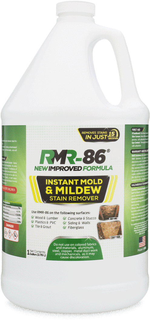Rmr-86® Mold Stain Remover - Rmr 86 (900x1080), Png Download