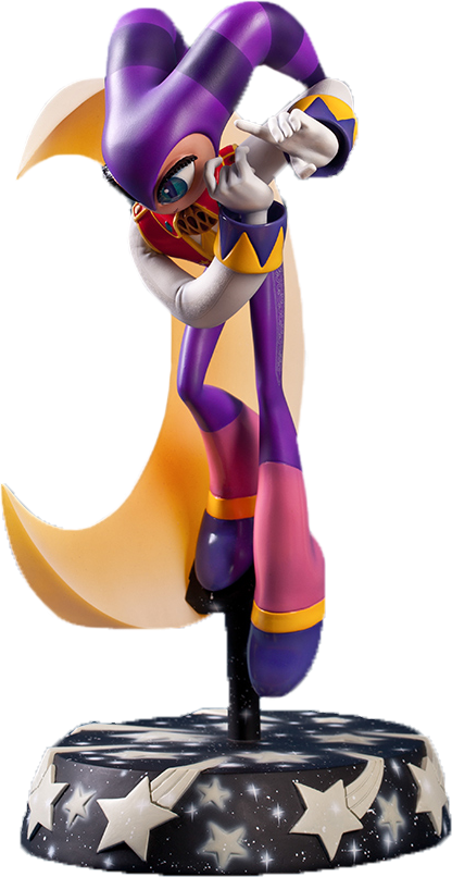 Nights Into Dreams - Nights Sega Figure (416x806), Png Download