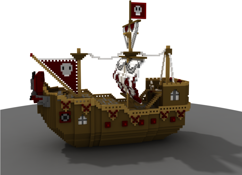 1 2 3 - Galleon (960x800), Png Download