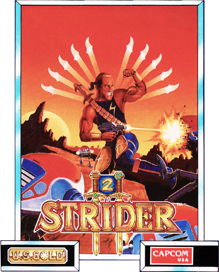 Strider Ii Zx Spectrum (921x1140), Png Download