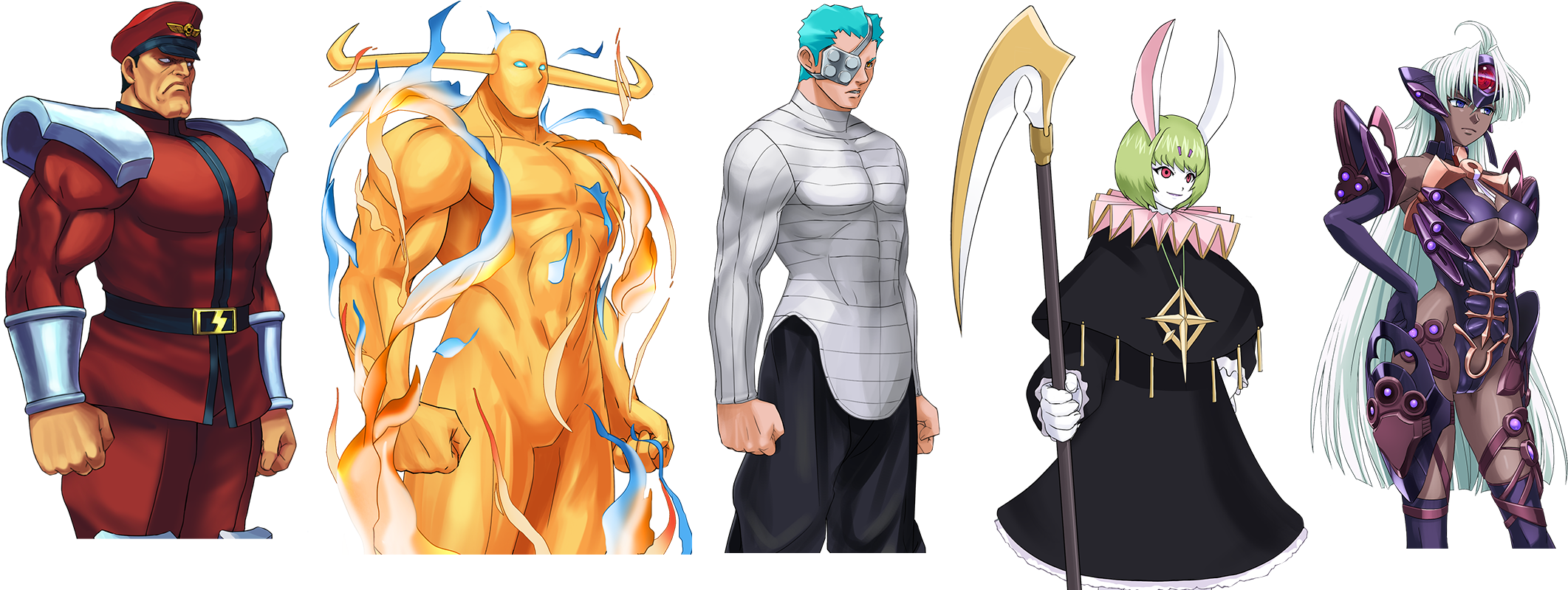 Here's The Breakdown On Several Newly Announced 'rival' - Project X Zone Rivals (2166x823), Png Download