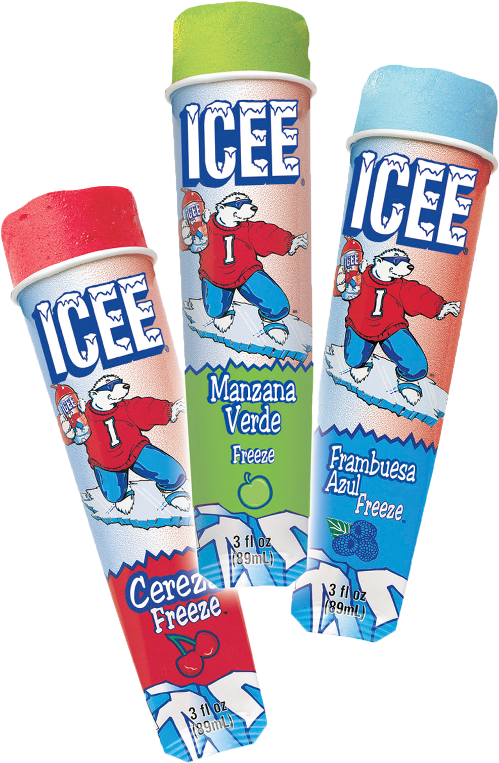 Descarga El Folleto Png Icee Freeze Tubes - Icee Tubes (1026x1530), Png Download