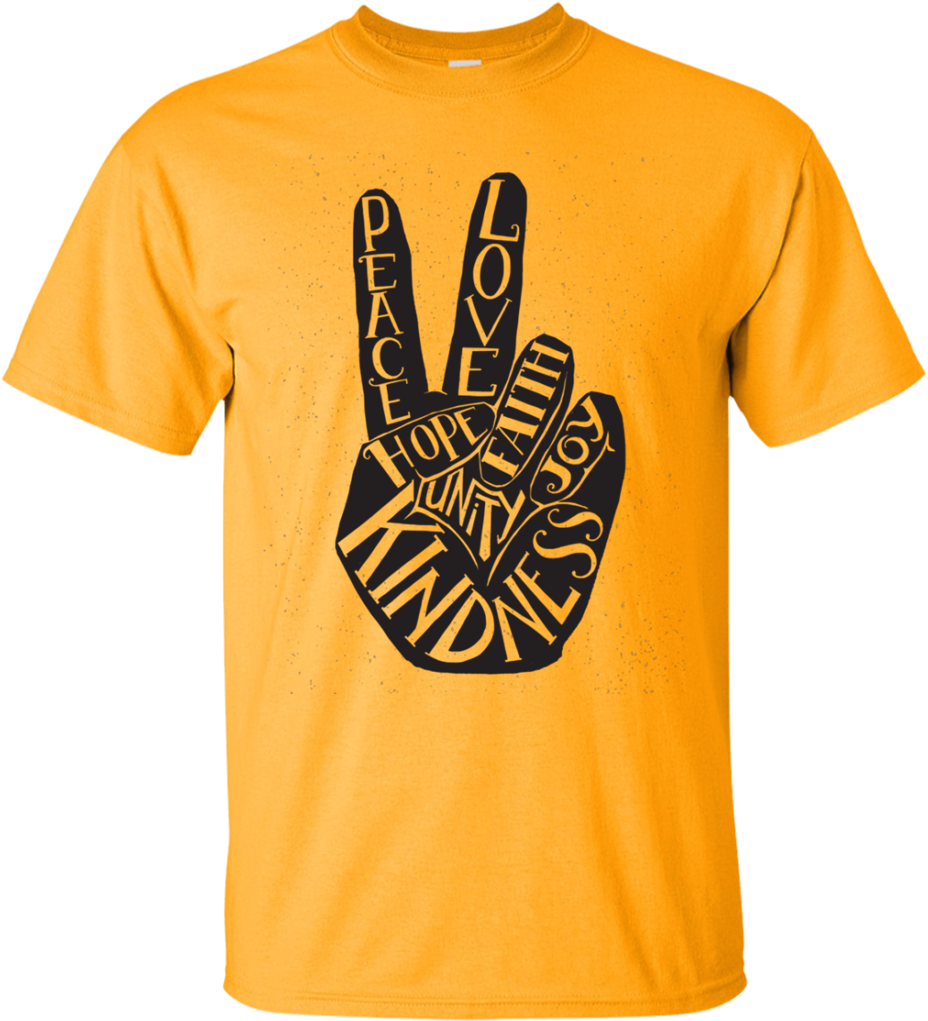 Peace Sign (1155x1155), Png Download