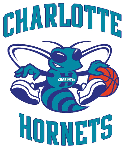 Charlotte Hornets Png File - Charlotte Hornets Logo 90's (600x775), Png Download