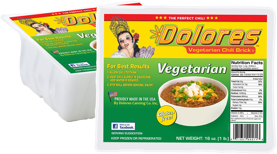 Dolores Vegetarian Chili - Dolores (1200x700), Png Download