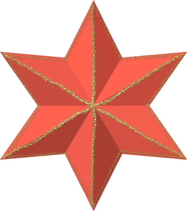 Star 3d Sgh 05 12 - Star (772x872), Png Download