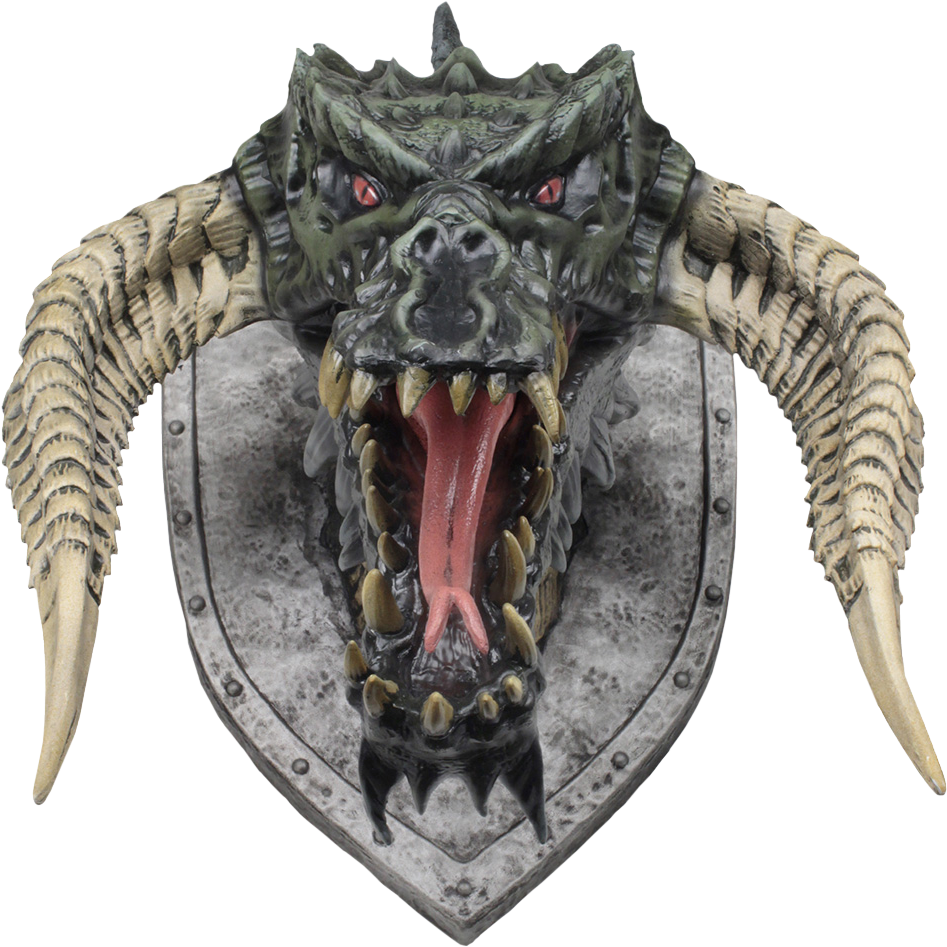 Dungeons & Dragons - Black Dragon Trophy Wizkids (1000x976), Png Download