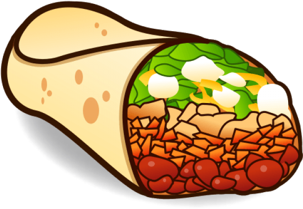 Chili Clipart Burrito Bowl (640x480), Png Download